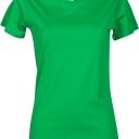 tee-shirt femme 150 manches courtes. 100% coton, 150 g/m². txs À xl - vert jelly