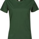 tee-shirt femme 150 manches courtes. 100% coton, 150 g/m². txs À xl - vert