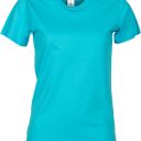 tee-shirt femme 190 manches courtes. 100% coton, 190 g/m². txs À xl - atoll