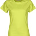 tee­shirt femme 150 manches courtes drytech. 100% polyester drytech, 150 g/m². ts À xl - jaune fluo