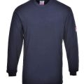 TEE-SHIRT MANCHES LONGUES FR IGNIFUGE ANTI-FLAMME ATEX ARC ELECTRIQUE. TAILLE S A 3XL - MARINE