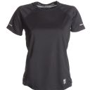  tee-shirt femme 150 manches courtes drytech. 100% polyester drytech, 150 g/m². ts À xl - noir