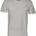 tee-shirt homme 150 manches courtes. 100% coton, 150 g/m². txs À 5xl - heather grey