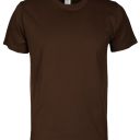 tee-shirt homme 150 manches courtes. 100% coton, 150 g/m². txs À 3xl - marron