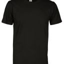 tee-shirt homme 190 manches courtes. 100% coton, 190 g/m². ts À 5xl - noir