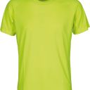 tee­shirt homme 150 manches courtes drytech. 100% polyester drytech, 150 g/m². ts À 3xl - jaune fluo