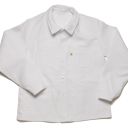 veste boutons image personnalisable. coton / polyester. en iso 13688. t36/38 À 60/62 - blanc