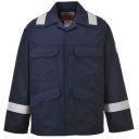 veste de travail multirisques atex reflect 350. taille s a 4xl - marine