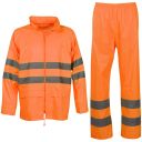 ensemble de pluie haute visibilite oxford. en iso 13688, en iso 20471 classe 3, en 343 classe 3.1. tm À 3xl - orange