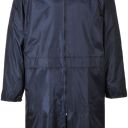 manteau de pluie unisexe bretagne souple et etanche. 100% polyester / pu, 210 g/m² - ts a 3xl - marine