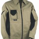 blouson multi-saisons workwear. coton / polyester 290 g/m². en iso 13688. t42 À 62 - beige