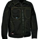 blouson multi-saisons workwear. coton / polyester 290 g/m². en iso 13688. t42 À 62 - noir