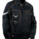 blouson multi-saisons workwear. coton / polyester 290 g/m². en iso 13688. t42 À 62 - noir