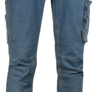 PANTALON JEAN HOMME SPANDEX. COTON / POLYESTER / SPANDEX®, 330 G/M². T38 À 58 - BLEU
