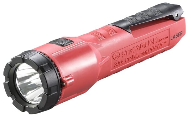 LAMPE TORCHE STREAMLIGHT DUALIE 3AA "POINTEUR LASER / POMPIER", ORANGE, ATEX ZONE 0, 150 LUMENS