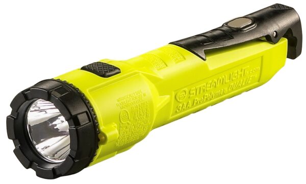 LAMPE TORCHE STREAMLIGHT DUALIE MAGNET RECHARGEABLE "DOUBLE FAISCEAU / INDUSTRIE", JAUNE FLUO, INTRINSEQUE, 180 LUMENS