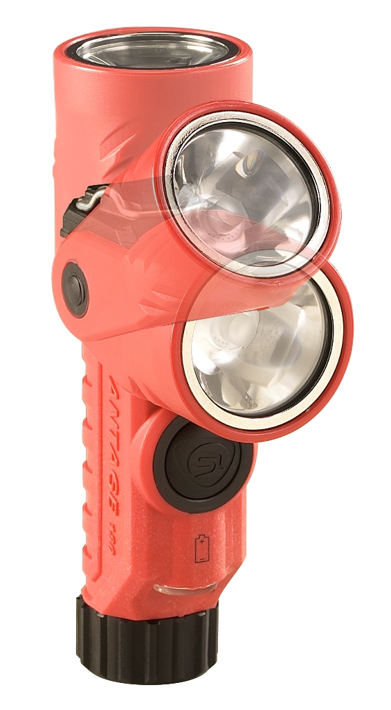 LAMPE TORCHE STREAMLIGHT VANTAGE 180 X USB RECHARGEABLE "TETE ARTICULEE / POMPIER / INDUSTRIE", ORANGE, 250 LUMENS ARRETE