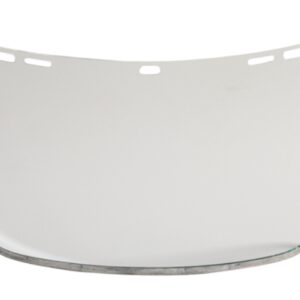VISIÈRE TRANSPARENTE DE RECHANGE EN POLYCARBONATE BORD RENFORCÉ 40 X 20 CM