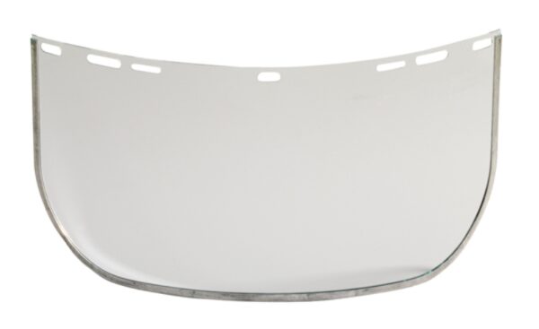 VISIÈRE TRANSPARENTE DE RECHANGE EN POLYCARBONATE BORD RENFORCÉ 40 X 20 CM