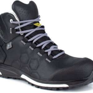 CHAUSSURE DE SECURITE MIXTE, TOUT TERRAIN NOIR EXTREME HAUT, METAL FREE, ESD, SYMPATEX - CE EN ISO 20345 S3 HRO SRC ESD