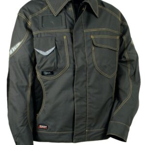 BLOUSON TECH-WEAR X-BARRIER HYDRO/OLEOFUGE ANTI-TACHE. POLYESTER / COTON 320 G/M². EN ISO 13688. T42 À 62 - GRIS FONCE