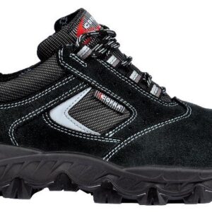 CHAUSSURE DE SECURITE MIXTE, TREKKING BAS NOIR ULTRA-RESPIRANTE BOUT RECOUVERT, METAL FREE - CE EN ISO 20345 S1P SRC
