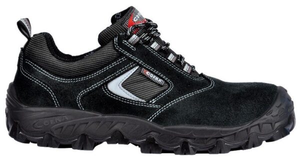 CHAUSSURE DE SECURITE MIXTE, TREKKING BAS NOIR ULTRA-RESPIRANTE BOUT RECOUVERT, METAL FREE - CE EN ISO 20345 S1P SRC