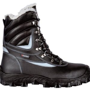 RANGERS DE SECURITE MIXTE, FROID INTEMPERIES NOIR FOURRE BOUT RECOUVERT - CE EN ISO 20345 S3 CI SRC