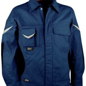 BLOUSON ÉTÉ WORKWEAR. COTON / POLYESTER 245 G/M². EN ISO 13688. T42 À 62 - MARINE