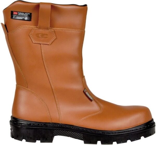 BOTTE DE SECURITE MIXTE, TOUT TERRAIN EXTREME MARRON DOUBLURE THINSULATE - CE EN ISO 20345 S3 CI SRC
