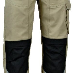 PANTALON MULTI-SAISONS HOLSTER WORKWEAR. COTON / POLYESTER 290 G/M². EN ISO 13688 (EN 14404 - NIVEAU 1 / TYPE 2). T38 À 58 - BEIGE