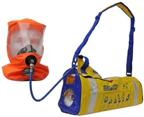 CAGOULE DE FUITE - APPAREIL RESPIRATOIRE ISOLANT AUTONOME CE EN 1146 POUR L'EVACUATION