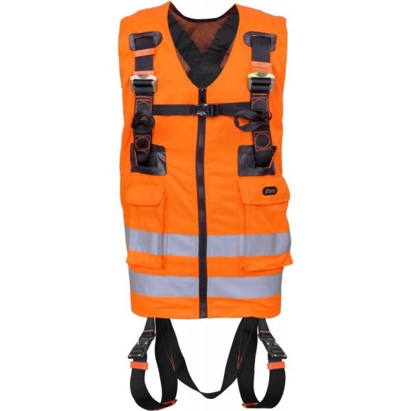 HARNAIS ANTICHUTE VESTE SPEED HV ORANGE FLUO EN471 - TAILLE REGLABLE — FA1030300