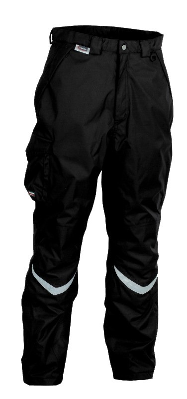 PANTALON WINTER WORKWEAR, 100% POLYESTRE/PU 200 G/M². EN ISO 13688, EN 342, EN 343. T38 À 58 - NOIR