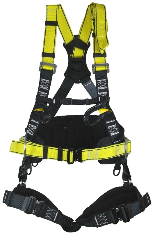 HARNAIS DE SECURITE ANTICHUTE ET MAINTIEN AU TRAVAIL AVEC CEINTURE ROTATIVE GRANDE TAILLE PYLONISTE HARNAISPRO