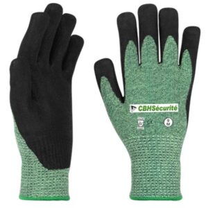 GANT MULTIFONCTION SOUPLE, PROTECTION DES PAUMES, RESISTANT AUX PERFORATIONS, COUPURES ET PIQURES (ELEVEE), TISSU ARAMIDE DENSE, DOUX et IMPERMEABLE A L'EAU, CAT II. Taille 8 à 12.