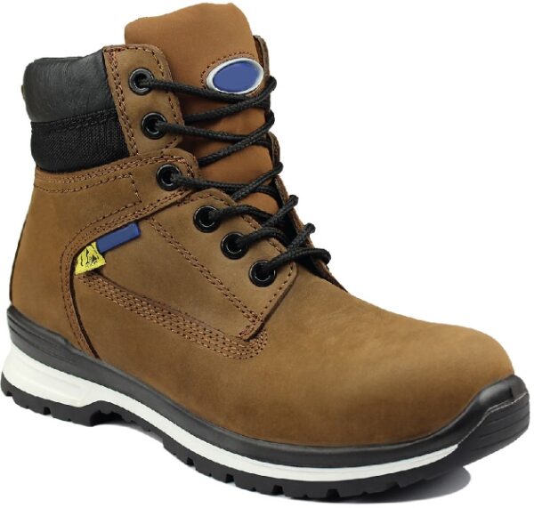 CHAUSSURE DE SECURITE MIXTE, TOUT TERRAIN MARRON HAUT TIMBER ULTRA-CONFORT - CE EN ISO 20345 S3 SRC ESD