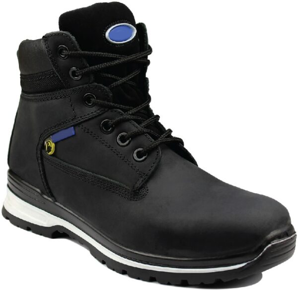 CHAUSSURE DE SECURITE MIXTE, TOUT TERRAIN NOIR HAUT TIMBER ULTRA-CONFORT - CE EN ISO 20345 S3 SRC ESD