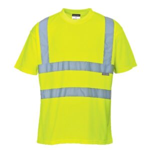 TEE SHIRT HAUTE VISIBILITÉ ORANGE MANCHES LONGUES 100% POLYESTER NID D'ABEILLE 150GR - TAILLE S A 3XL