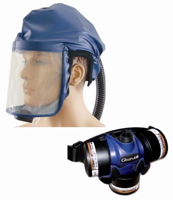 VENTILATION ASSISTEE CE EN 12941 AVEC CAGOULE ULTRA LEGERE