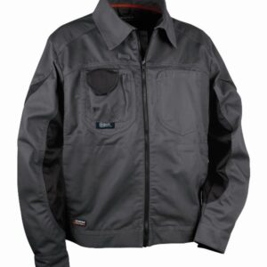BLOUSON MULTI-SAISONS WORKWEAR. COTON / POLYESTER 290 G/M². EN ISO 13688. T42 À 62 - GRIS FONCE