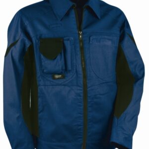 BLOUSON MULTI-SAISONS WORKWEAR. COTON / POLYESTER 290 G/M². EN ISO 13688. T42 À 62 - MARINE