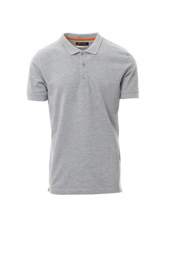POLO HOMME 200 MANCHES COURTES. 100% COTON, 200 G/M². TXS À 5XL - HEATHER GREY