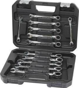12 CLES MIXTES DROITES A CLIQUET EN MALLET