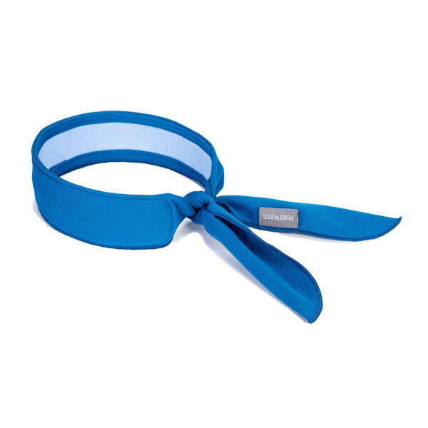 FOULARD RAFRAICHISSANT - 100% polyester nid d'abeille 140g - COLORIS BLEU - TAILLE