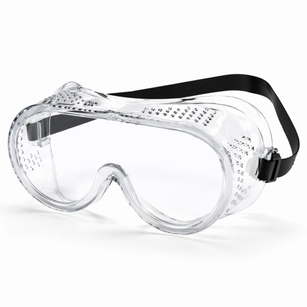 LUNETTE-MASQUE EN PVC SOUPLE VENTILATION DIRECTE ECRAN INCOLORE