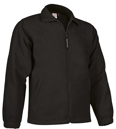 BLOUSON POLAIRE UNISEXE CHAUD / RESPIRANT. 100% POLYESTER, 300 G/M² - TS A XXL - NOIR