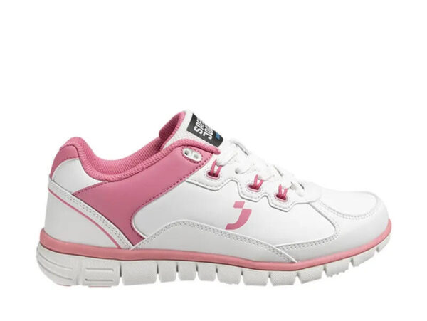 TENNIS FEMME PIED SENSIBLE, PARAMEDICAL/COLLECTIVITES ROSE FUCHSIA, ANTIDERAPANT - CE EN ISO 20347 OB E SRA - 35/42