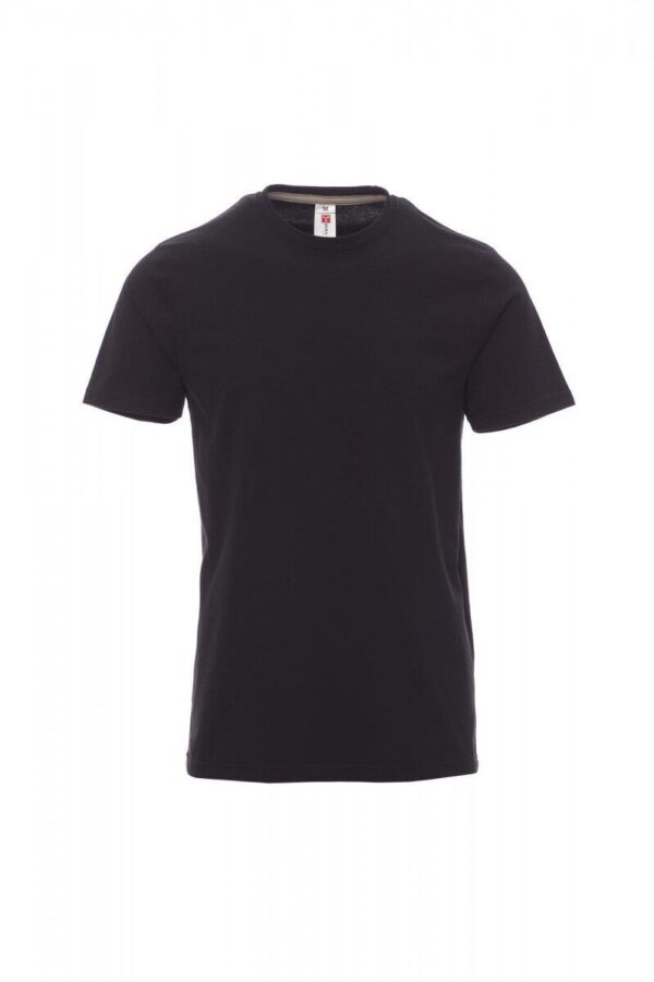 TEE-SHIRT HOMME 190 MANCHES COURTES. 100% COTON, 190 G/M². TXS À 5XL - NOIR 5XL
