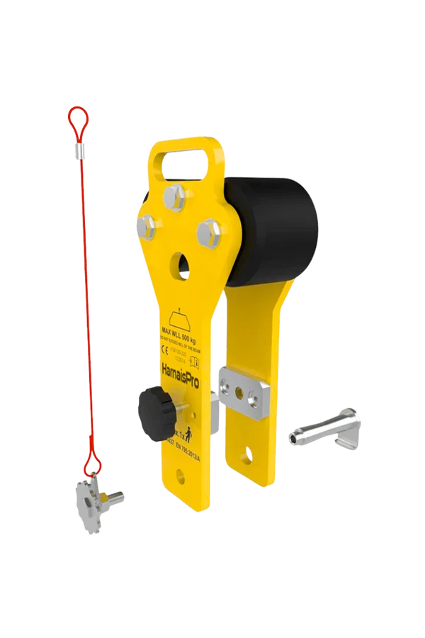 CHARIOT D'ANCRAGE TEMPORAIRE COULISSANT AMOVIBLE EN795B POUR PORTIQUE MOBILE HPKSB___K1. HARNAISPRO.